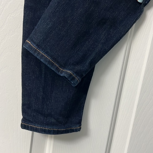 GAP True Skinny Dark Wash Jeans 34 R S NWOT - Picture 3 of 6